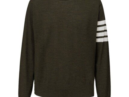 Thom Browne Green Wool Sweatshirt