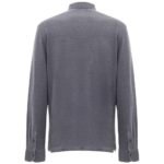 Corneliani Blue Cotton Polo Shirt - Image 3