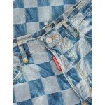 Dsquared² Blue Cotton Relaxed Fit Jeans - Image 3