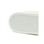 Burberry Pink Leather Low Top Sneakers - Image 6
