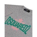 Dsquared² Gray Cotton T-Shirt - Image 3