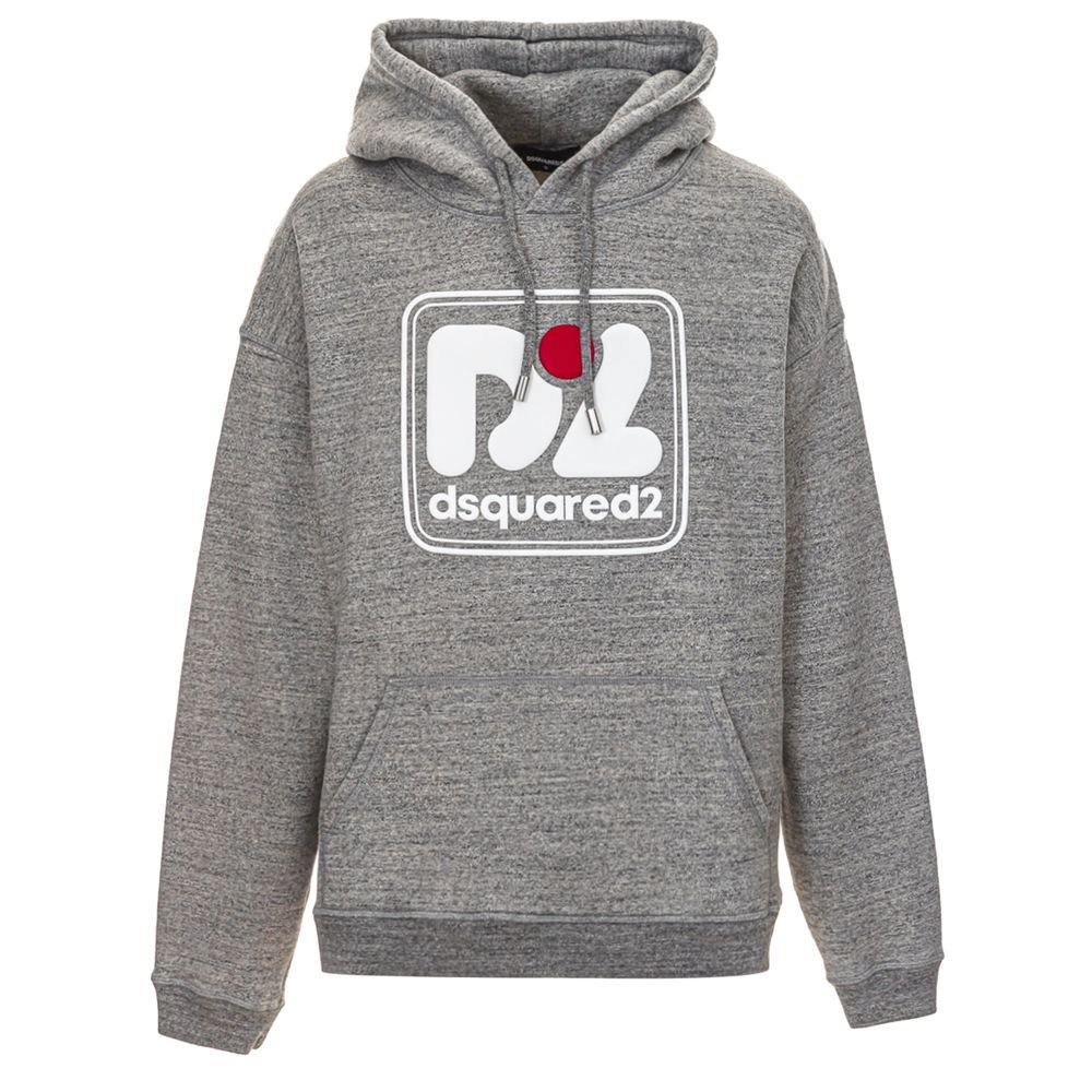 6824994.jpeg Dsquared² Gray Cotton Sweatshirt - Image 1