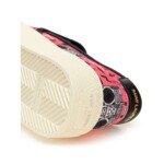 Saint Laurent Pink Cotton Platform Sneakers - Image 5