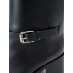 Burberry Black Leather Ankle Boots - Image 5