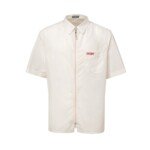 Dior White Polyester Shortsleeve Shirt