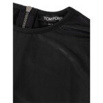 Tom Ford Black Viscose Long Sleeve - Image 3