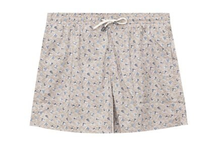 Canali Beige Polyester Swim Shorts