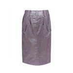 Tom Ford Purple Polyamide Midi Skirt - Image 2