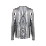 Tom Ford Gray Viscose Long Sleeve - Image 2