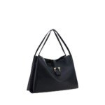 Ferragamo Black Calf Leather Bos Taurus Handbag - Image 2