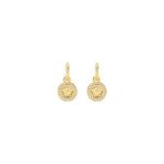 Gold Brass Earrings