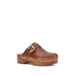 Chloé Brown Calf Leather Bos Taurus Clogs - Image 2