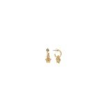 Versace Gold Metal Earrings - Image 3