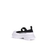 Alexander McQueen Black Rubber Ballet Flats - Image 3