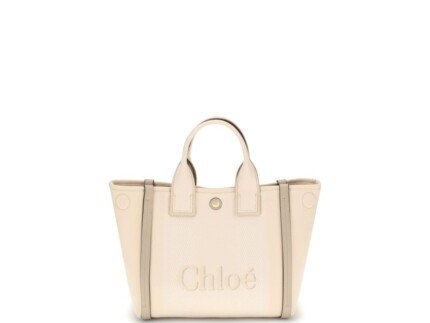 Chloé Beige Cotton Handbag
