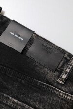 Dsquared² Black Washed Mid Waist Tapered Denim Jeans - Image 5