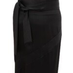 Tom Ford Black Acetate Long Skirt - Image 3