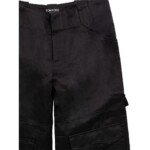 Tom Ford Black Viscose Cargo Pants - Image 3