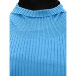 Bottega Veneta Blue Cotton Casual Dress - Image 3