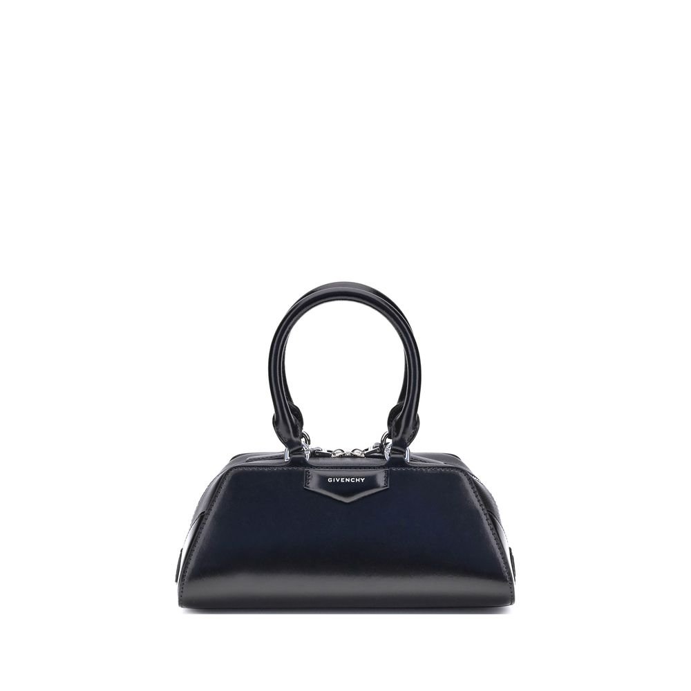 8195972.jpeg Givenchy Black Calf Leather Bos Taurus Handbag - Image 1