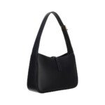 Geantă Saint Laurent Leather Hobo Shoulder Neagră din Piele - imagine 3