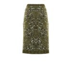 Gucci Green Viscose Mini Skirt - Image 2
