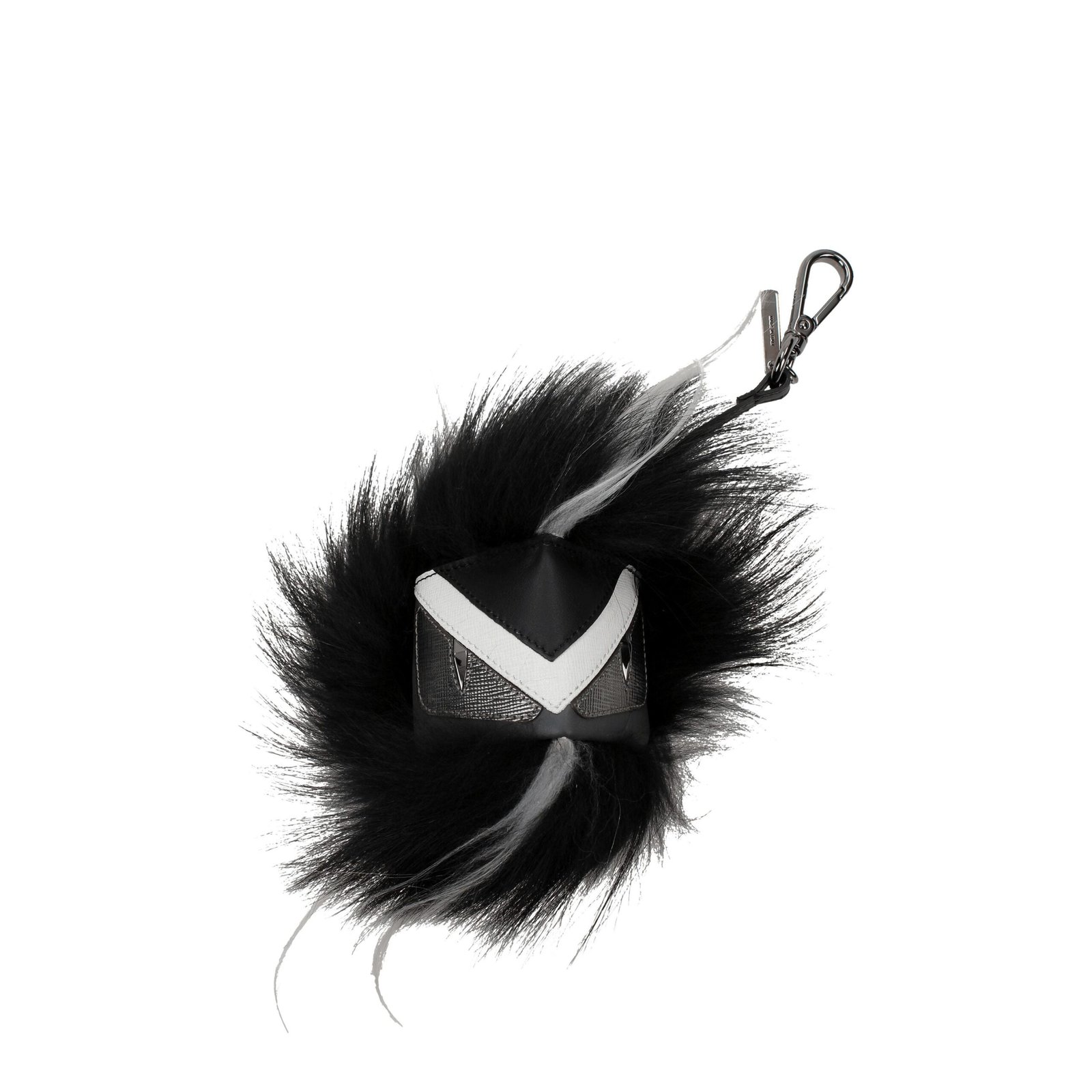 8334214.jpeg Fendi Black Leather Keychain - Image 1