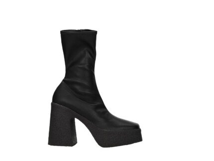 Stella McCartney Black Leather Ankle Boots