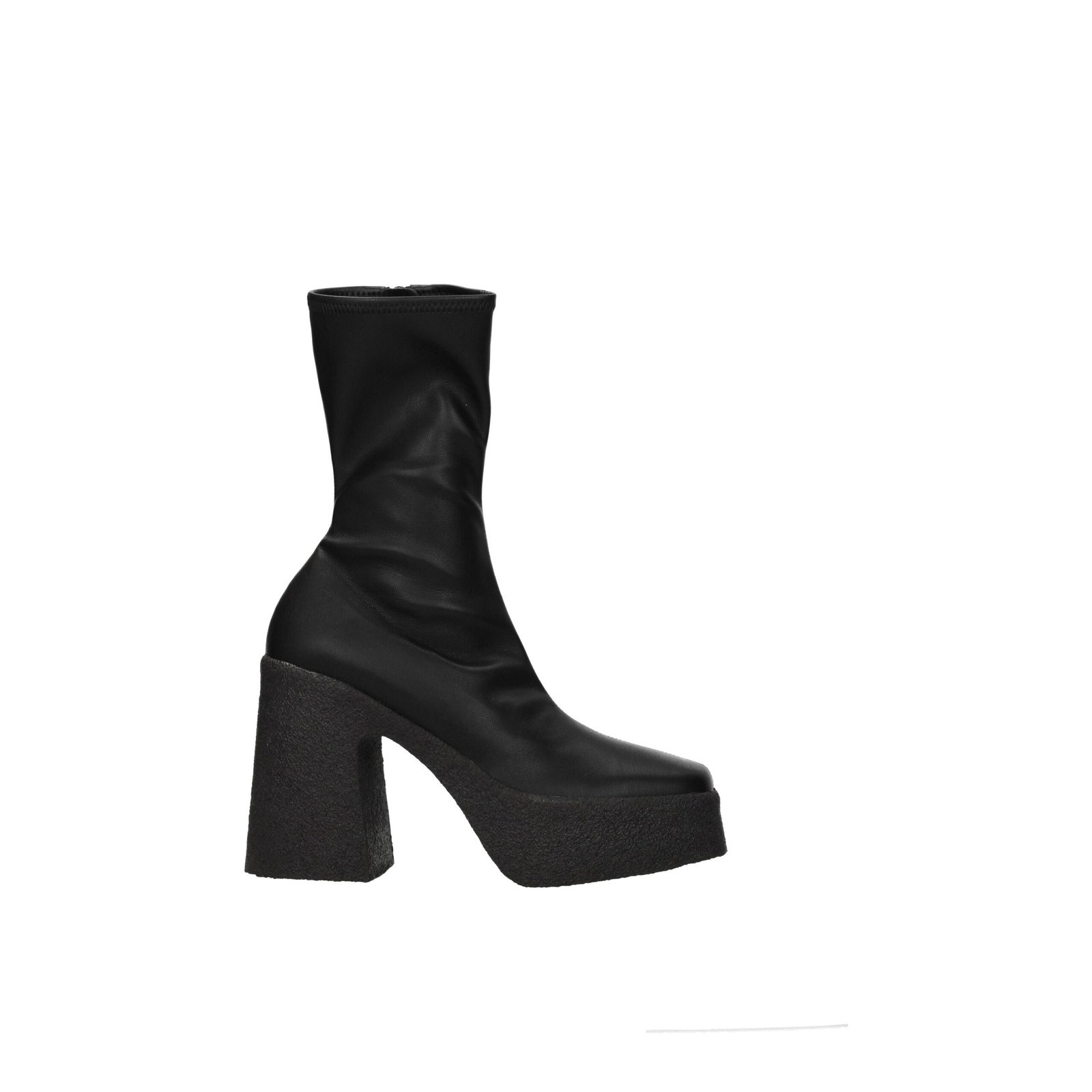 8334295.jpeg Stella McCartney Black Leather Ankle Boots - Image 1