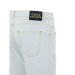 Gucci Blue Cotton Relaxed Fit Jeans - Image 3