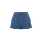 Gucci Blue Wool Shorts