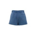 Gucci Blue Wool Shorts - Image 2