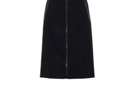 Gucci Black Wool Midi Skirt