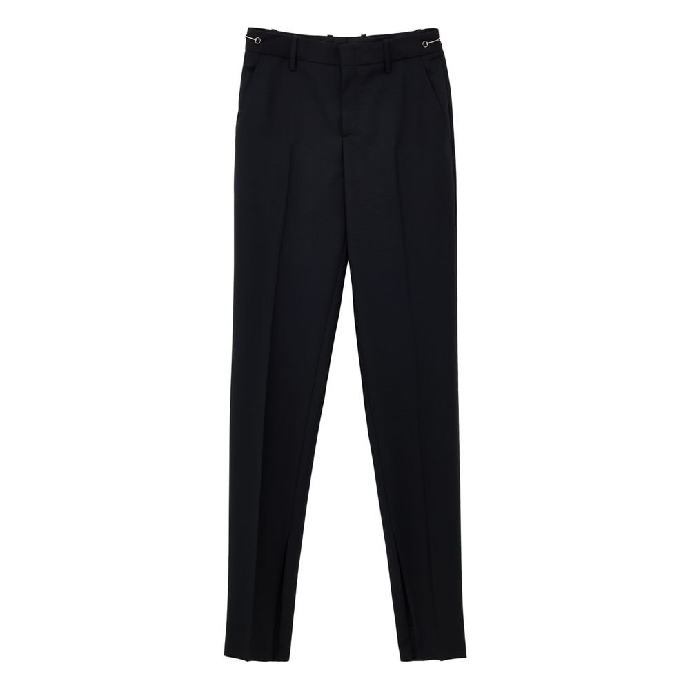 8486879.jpeg Gucci Black Wool Dress Pants - Image 1