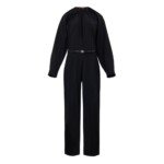 Gucci Black Wool Jumpsuit