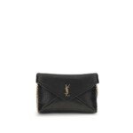 Saint Laurent Cassandre chain Clutch Bag