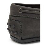 Tod's Gray Nubuc Leather Moccassin - Image 6