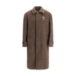 Golden Goose Brown Viscose Coat