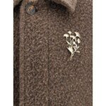 Golden Goose Brown Viscose Coat - Image 3
