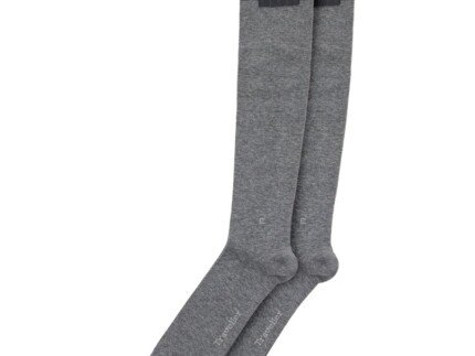 ZEGNA Gray Cotton Socks