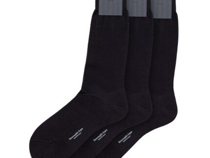 ZEGNA Gray Cotton Socks