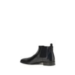 Prada Black Goatskin Ankle Boots - Image 3