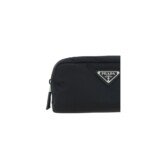 Prada Black Recycled Polyamide Accessories - Image 4