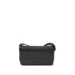 Alexander Wang Black Calf Leather Bos Taurus Shoulder Bag