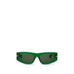 Bottega Veneta Green Acetate Sunglasses