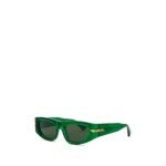 Bottega Veneta Green Acetate Sunglasses - Image 2