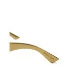 Bottega Veneta Gold Metal Sunglasses - Image 5