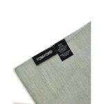 Tom Ford Green Cotton Pocket Square - Image 4