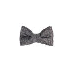 Gray Silk Bowtie