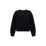 Alexander Wang Black Cotton Sweatshirt